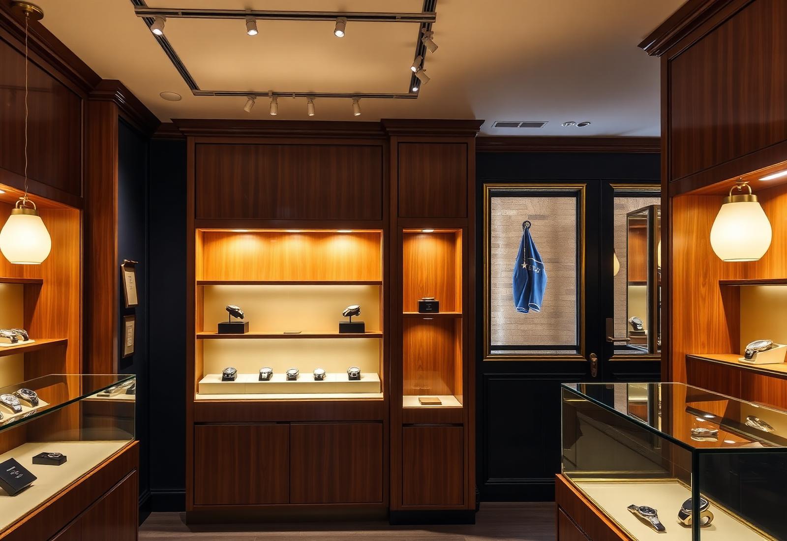 Inside the OTA Watchmaker boutique in Montreal